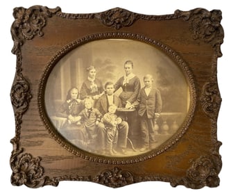 Vintage Framed Photo
