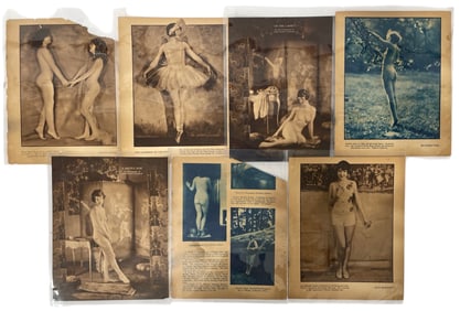 Vintage Magazine Page Collection