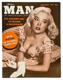 Vintage Modern Man Magazine | 1955 Feb.