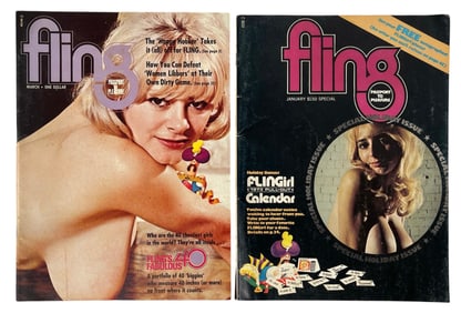 Vintage Fling Magazine Collection