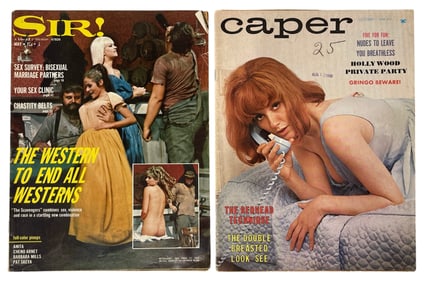 Vintage Sir and Caper Magazine Collection