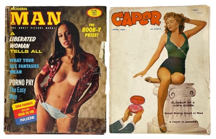 Vintage Modern Man and Caper Magazine Collection