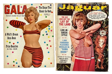 Vintage GALA and Jaguar Magazine Collection