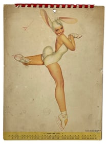 Vintage 1947 Calendar | Illustration by Petty