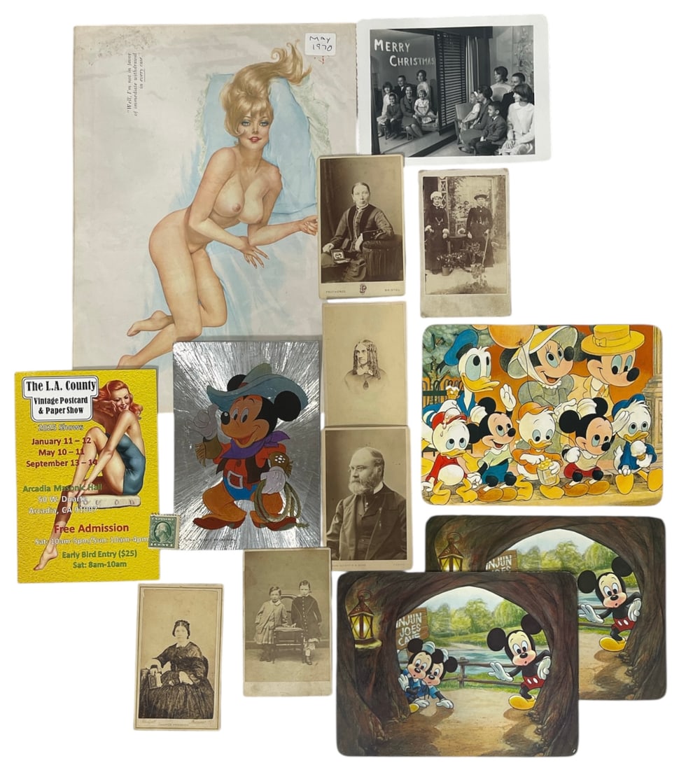Vintage Photo and Postcard Collection: Vintage Photo and Postcard Collection
