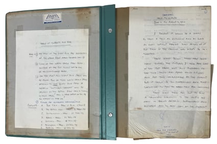 Vintage Photo and Letter Album