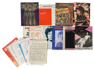 Music Sheet and Book Collection