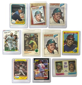Reggie Jackson Baseball Collectors Cards | Sports Collectors Cards