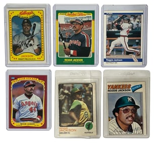 Reggie Jackson Baseball Collectors Cards | Sports Collectors Cards