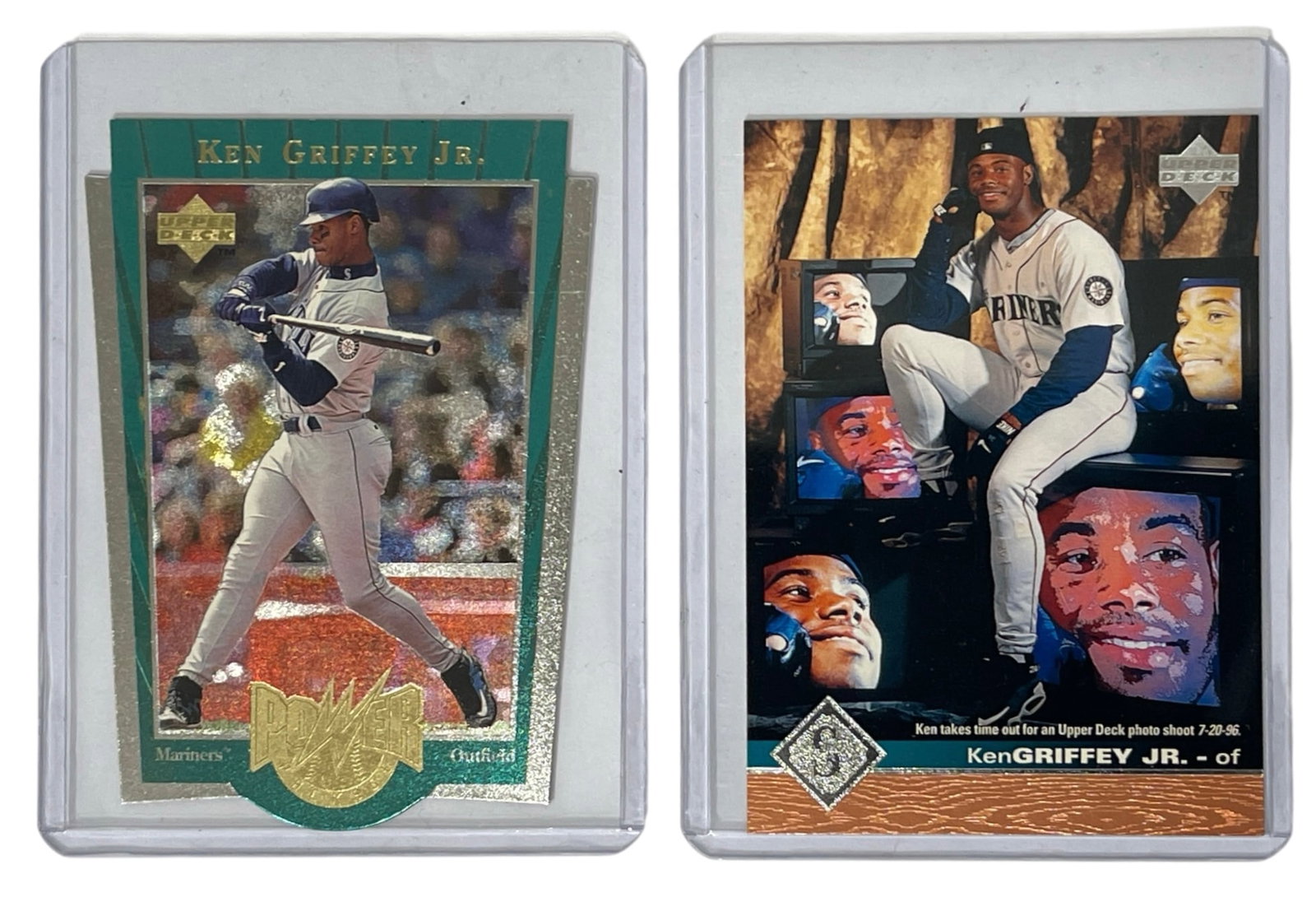 Ken Griffey Jr. Baseball Collectors Cards | Sports Collectors Cards: AUTHENTICATION HAS NOT BEEN PERFORMED TO GUARANTEE VERIFICATION | All purchases are made at the buyers discretion
