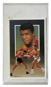 Muhammed Ali Postcard