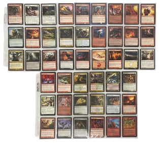 Magic Gathering Trading Card Collection