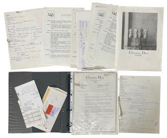 Christian Dior | Original Designer Notes