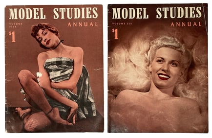 Vintage Model Studies Annual Magazine Collection  | Vol. 5 and 6