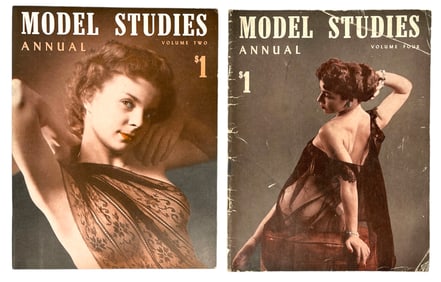 Vintage Model Studies Annual Magazine Collection  | Vol. 2 and 4