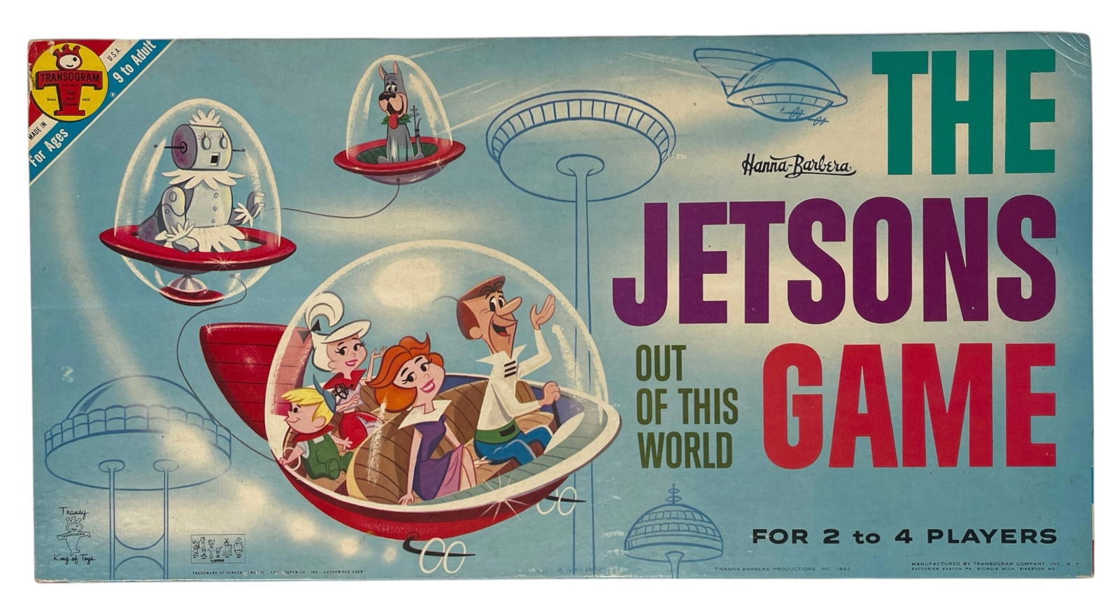 The Jetsons Out Of This World Board Game (1 of 2)