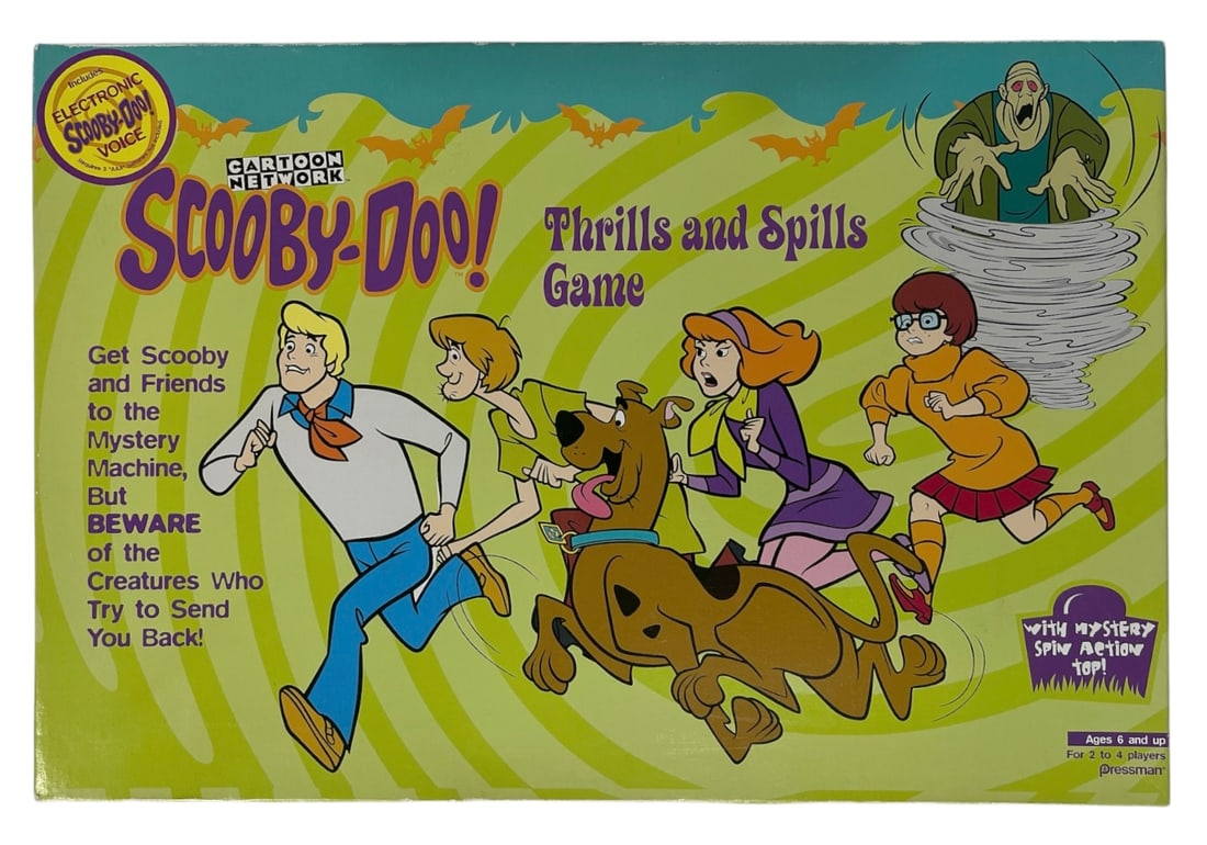 Scooby Doo Thrills and Spills Board Game: Scooby Doo Thrills and Spills Board Game