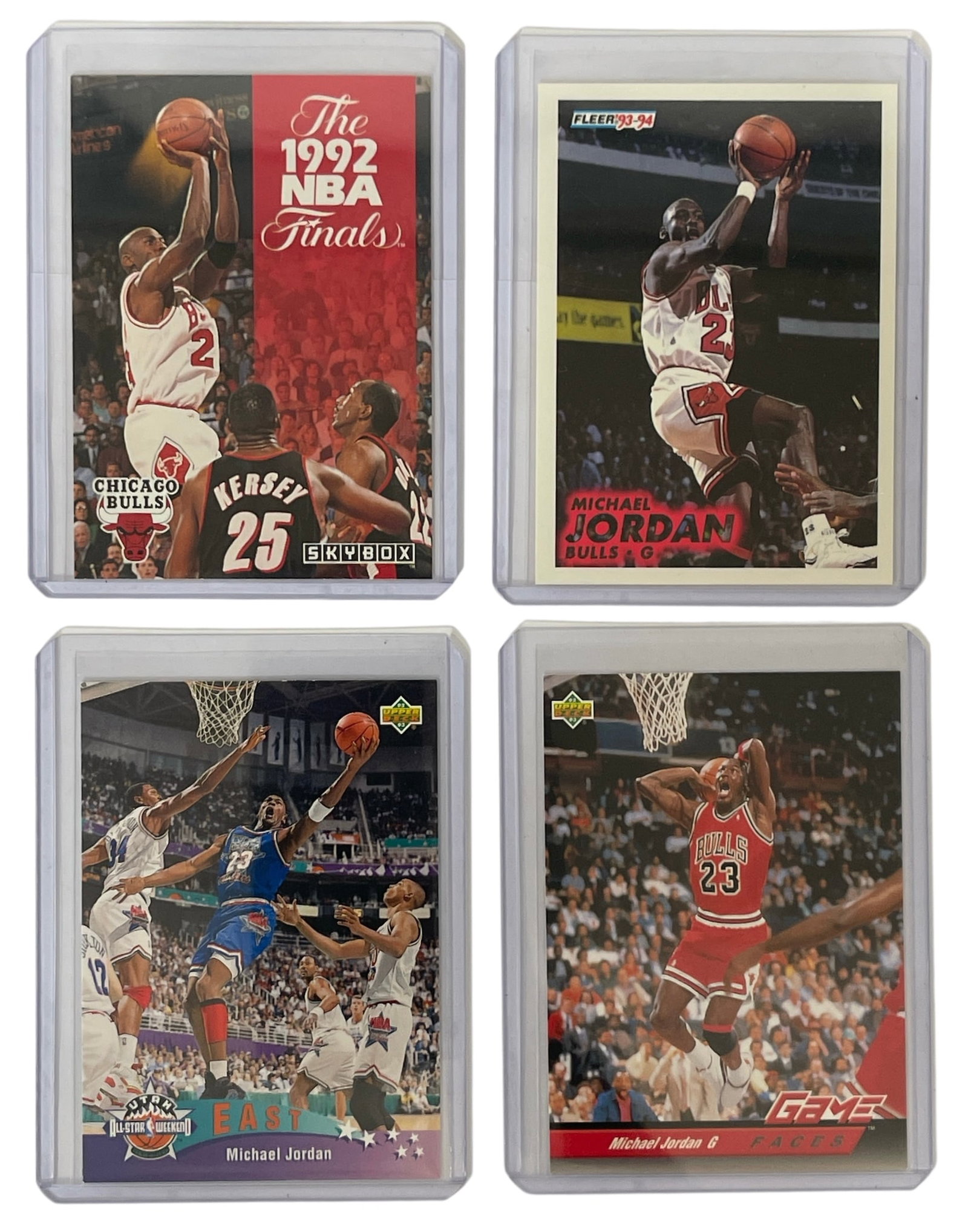 Michael Jordan Basketball Collectors Cards | Sports Collectors Cards: AUTHENTICATION HAS NOT BEEN PERFORMED TO GUARANTEE VERIFICATION | All purchases are made at the buyers discretion