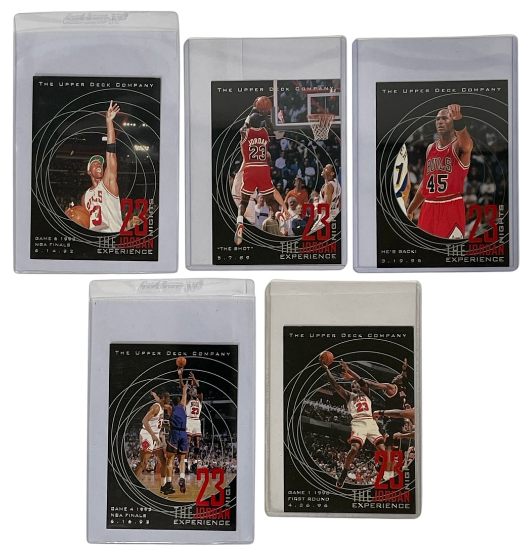 Michael Jordan Basketball Collectors Cards | Sports Collectors Cards: AUTHENTICATION HAS NOT BEEN PERFORMED TO GUARANTEE VERIFICATION | All purchases are made at the buyers discretion