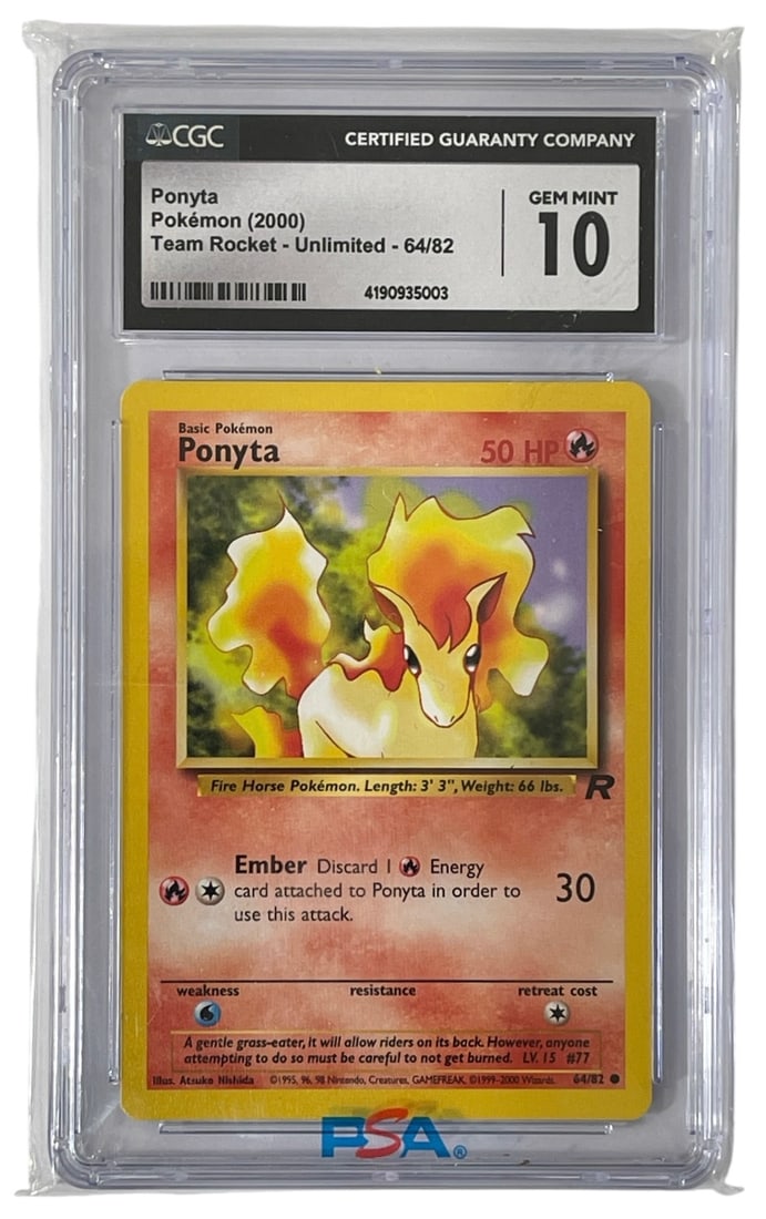 2000 Ponyta | Pokemon Trading Card | CGC 10 (1 of 2)