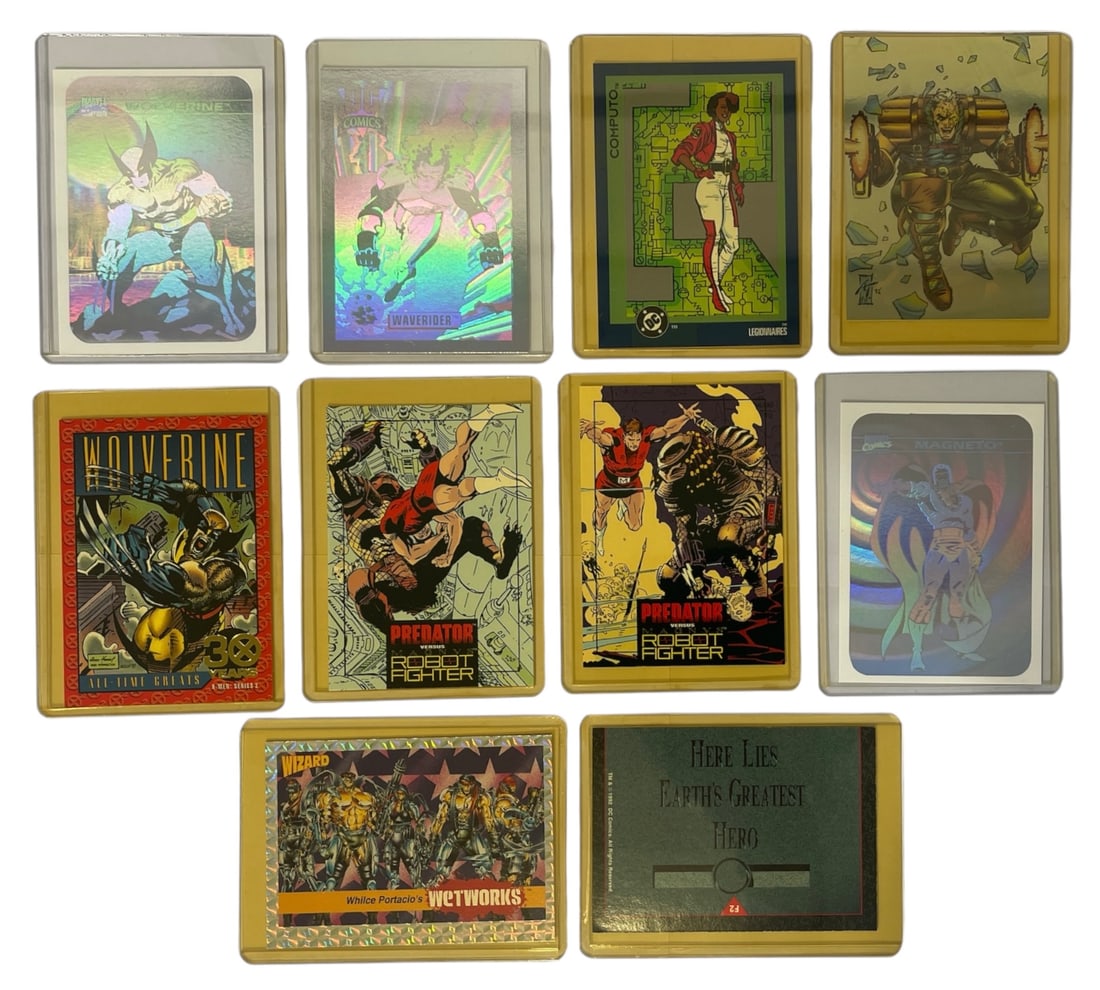 Comic Book Trading Card Collection (1 of 2)