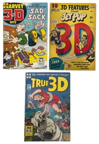 Vintage Harvey 3D Hits Comic Book Collection | 3 pc.