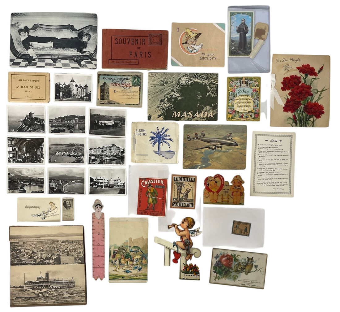 Vintage Postcard and Photo Collection: Vintage Postcard and Photo Collection