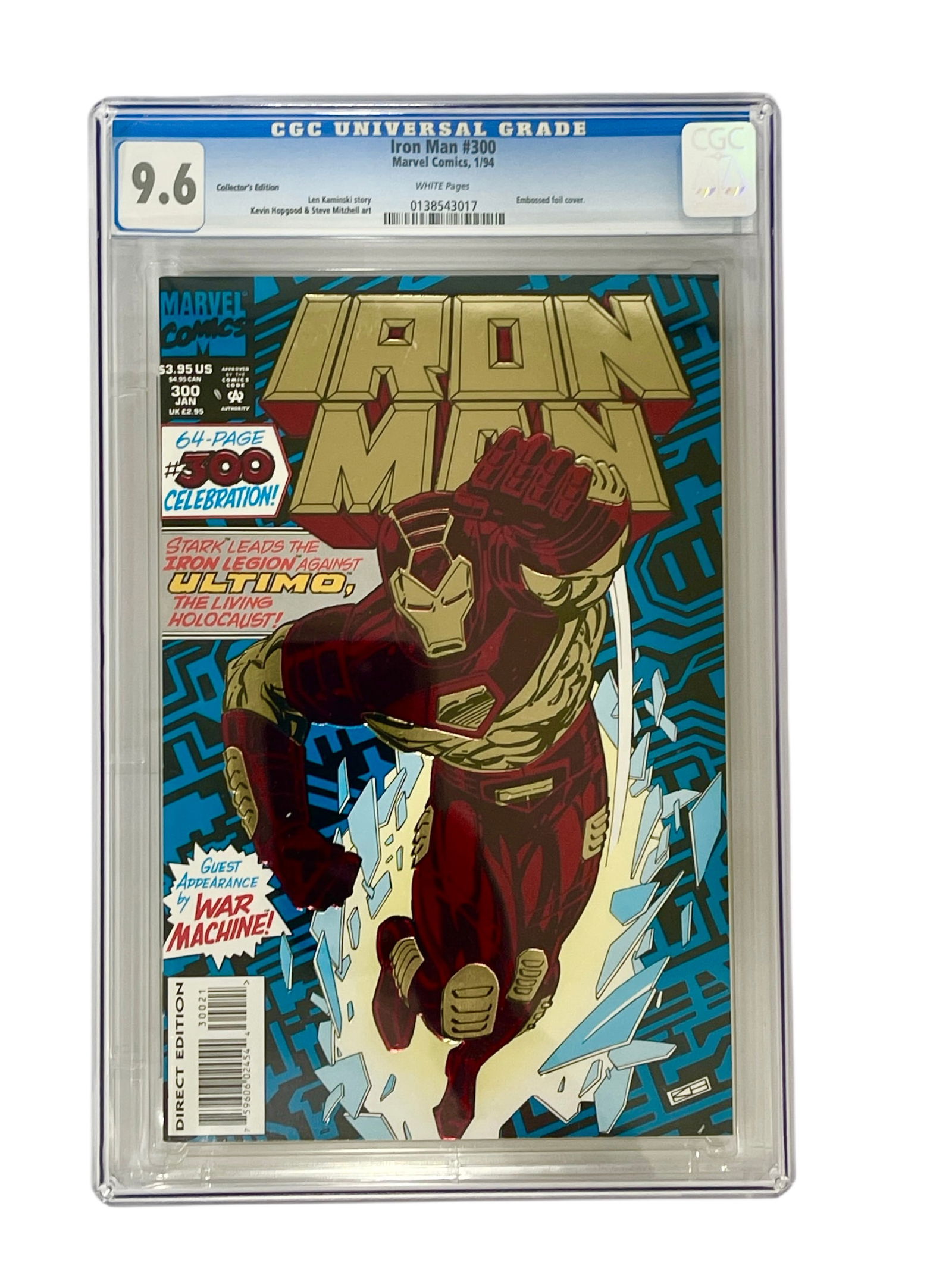 Marvels Iron Man | No. 300 | Graded.9.6 (1 of 2)
