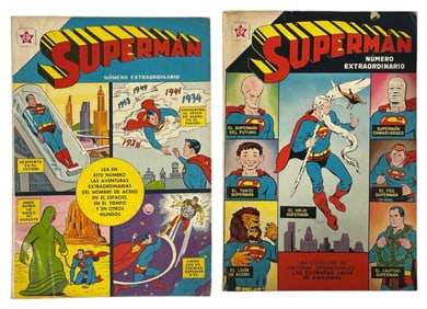 Vintage Superman Comic Book Collection