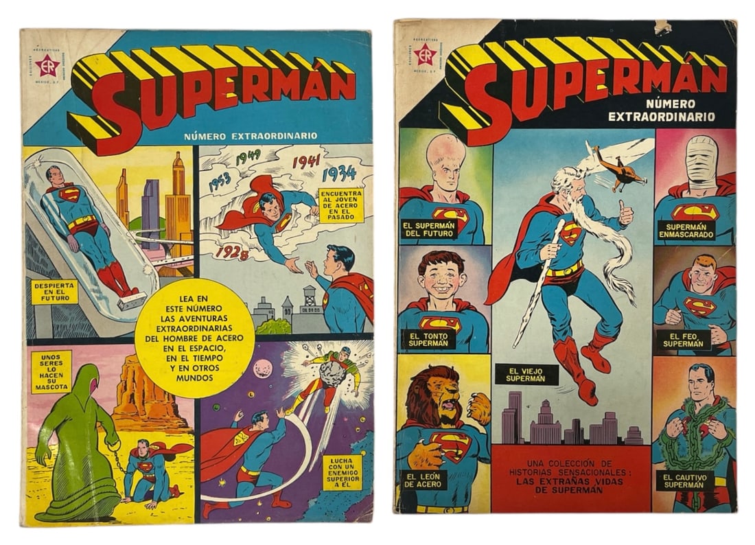 Vintage Superman Comic Book Collection (1 of 3)