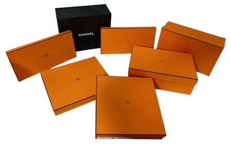 Hermes and Chanel Box Collection