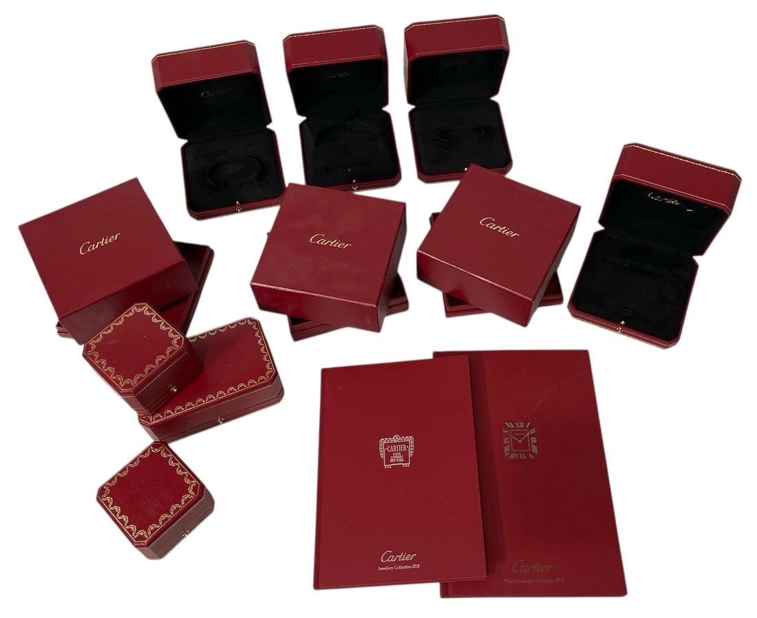 Cartier Box and Book Collection (1 of 2)