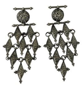 Silver Plated Earrings