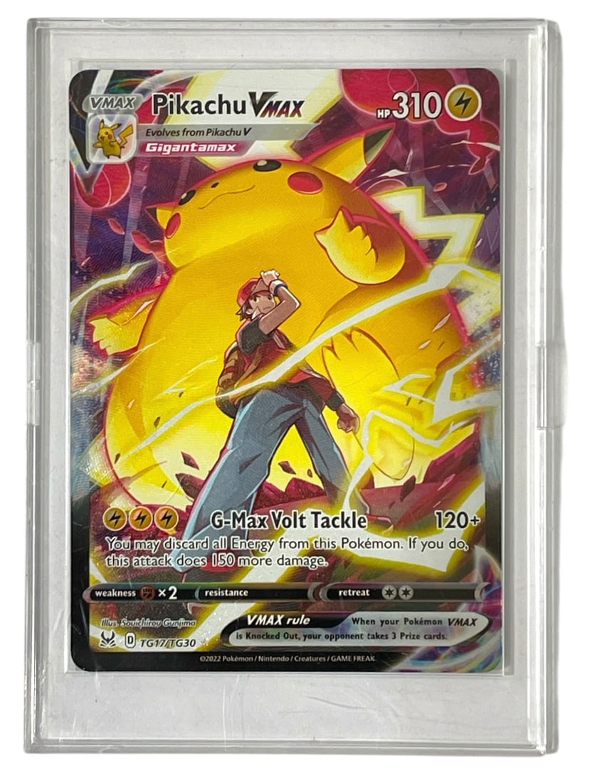Pikachu Vmax Pokemon Trading Card (1 of 2)