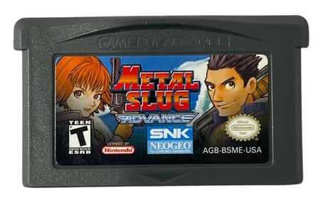 Gameboy Advance Game | Metal Slug Advance