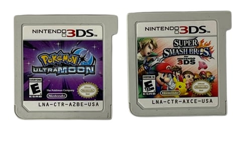 Nintendo 3DS Game | Pokemon Ultra Moon and Super Smash Bros.