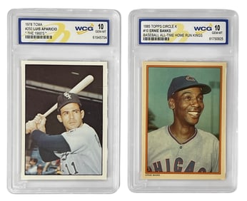 Graded 10 Baseball Collectors Cards | Sports Collectors Cards