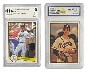 Graded 10 Baseball Collectors Cards | Sports Collectors Cards