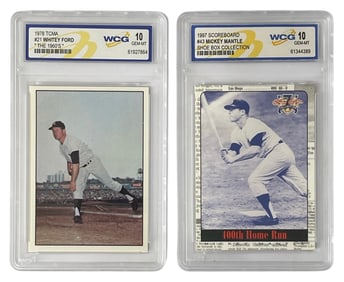 Graded 10 Baseball Collectors Cards | Sports Collectors Cards