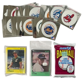 Baseball Collectors Cards and Stickers