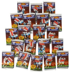 SEALED 1991 NFL Football Trading Card Collection
