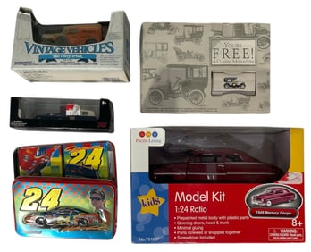 Toy Car and Playing Card Collection