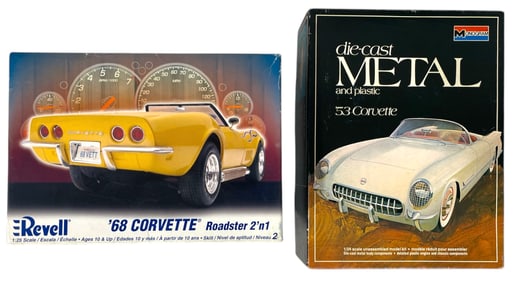 Vintage Model Car Kit Collection