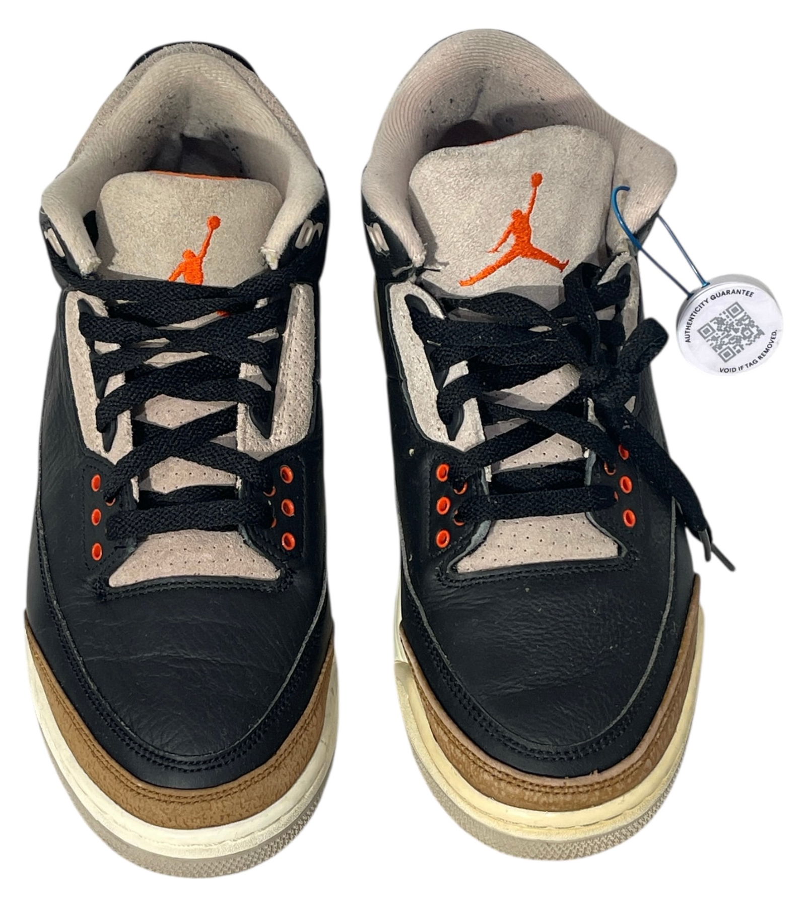 Jordan 3 Retro Desert Elephant Sneakers: AUTHENTICATION HAS NOT BEEN PERFORMED TO GUARANTEE VERIFICATION | All purchases are made at the buyers discretion