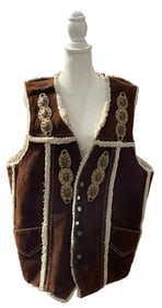 Wild West Leather Goods Vest