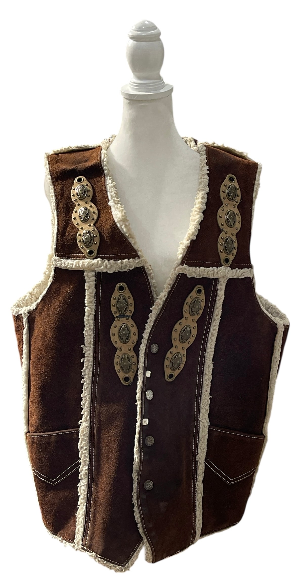 Wild West Leather Goods Vest: Wild West Leather Goods Vest