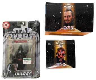 Star Wars Collectors Toys | 3 pc.