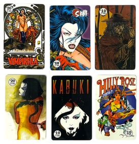 Comic Book Calling Card Collection