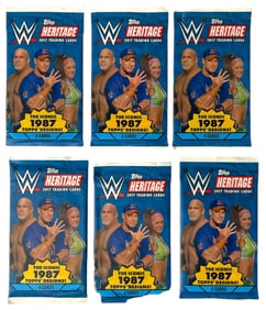 SEALED 2017 Topps Heritage WWE Trading Card Collection