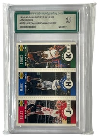 1996 to 97 Collectors Choice Mini Cards | GRADED 9